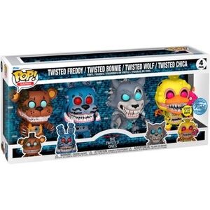 Funko Pop! Vinyl: Five Nights at Freddy's The Twisted Ones 4 Pack